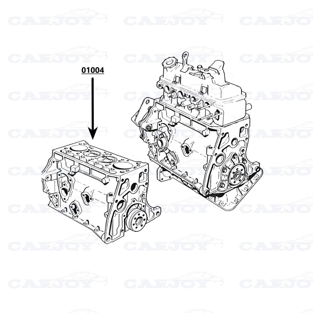 01004 - New Engine Block Matra Murena 2.2 - Image 2