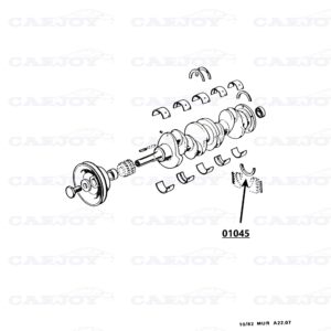 01045 - Crankshaft Seal Murena 2.2