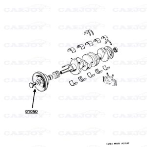 01050 - Murena 2.2 Crackshaft Pulley Bolt