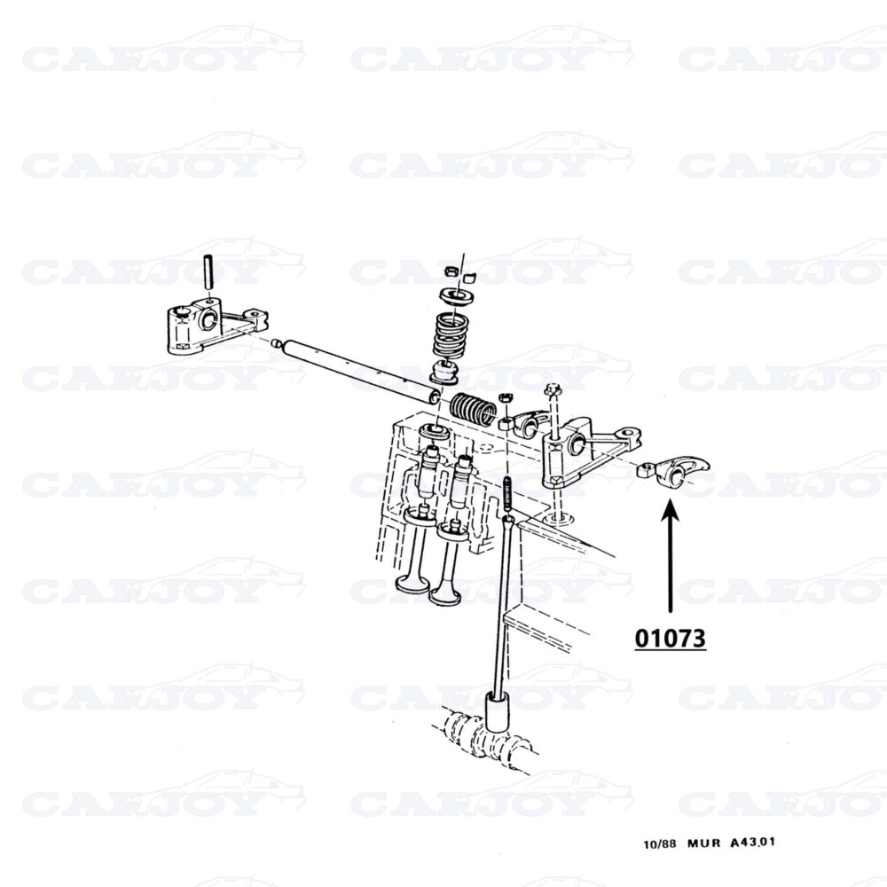 01073 - Murena 1.6 / Bagheera Rocker Arm