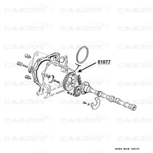 01077 - Murena 1.6 / Bagheera Camshaft Gear