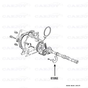 01082 - Murena 1.6 / Bagheera Camshaft Retaining Plate