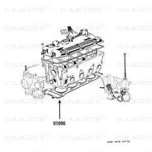 01086 - Murena 2.2 Head Gasket
