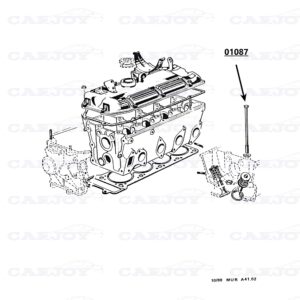 01087 - Murena 2.2 Cylinder Head Bolt (Per Piece)
