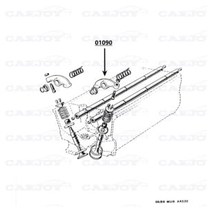 01090 - Murena 2.2 Rocker Arm Inlet Side