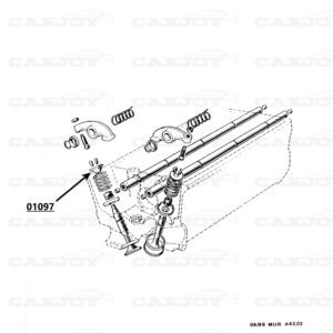 01097 - Murena 2.2 Valve Spring Retainer