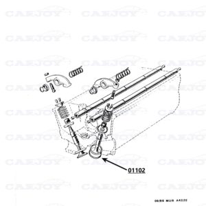 01102 - Murena 2.2 Intake Valve