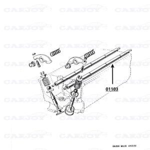 01103 - Murena 2.2 Exhaust Rocker Arm