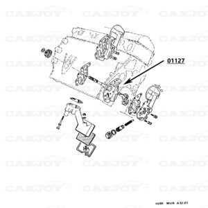 01127 - Murena 1.6 / Bagheera Oil Pump Housing