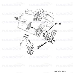 01128 - Murena 1.6 / Bagheera Oil Pump Gear