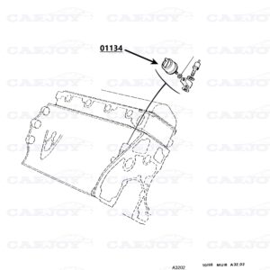 01134 - Murena 1.6 / Bagheera Oil Pressure Sensor - original restored