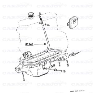 01142 - Murena 2.2 "S" Oil Dipstick Tube