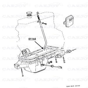 01144 - Murena 2.2 Oil Dipstick Tube Seal Ring