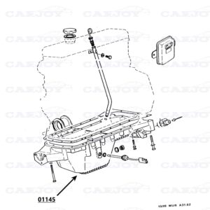 01145 - Murena 2.2 Aluminium Oil Pan