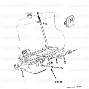 01146 - Murena 2.2 Electric Oil Dipstick - Restored, Very Rare