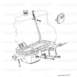 01148 - Murena 2.2 Oil Drain Plug Copper Washer