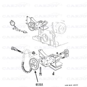 01151 - Murena 2.2 Oil Pump Gear