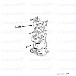 01159 - Murena 2.2 Upper Timing Cover