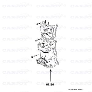01160 - Murena 2.2 Lower Timing Cover