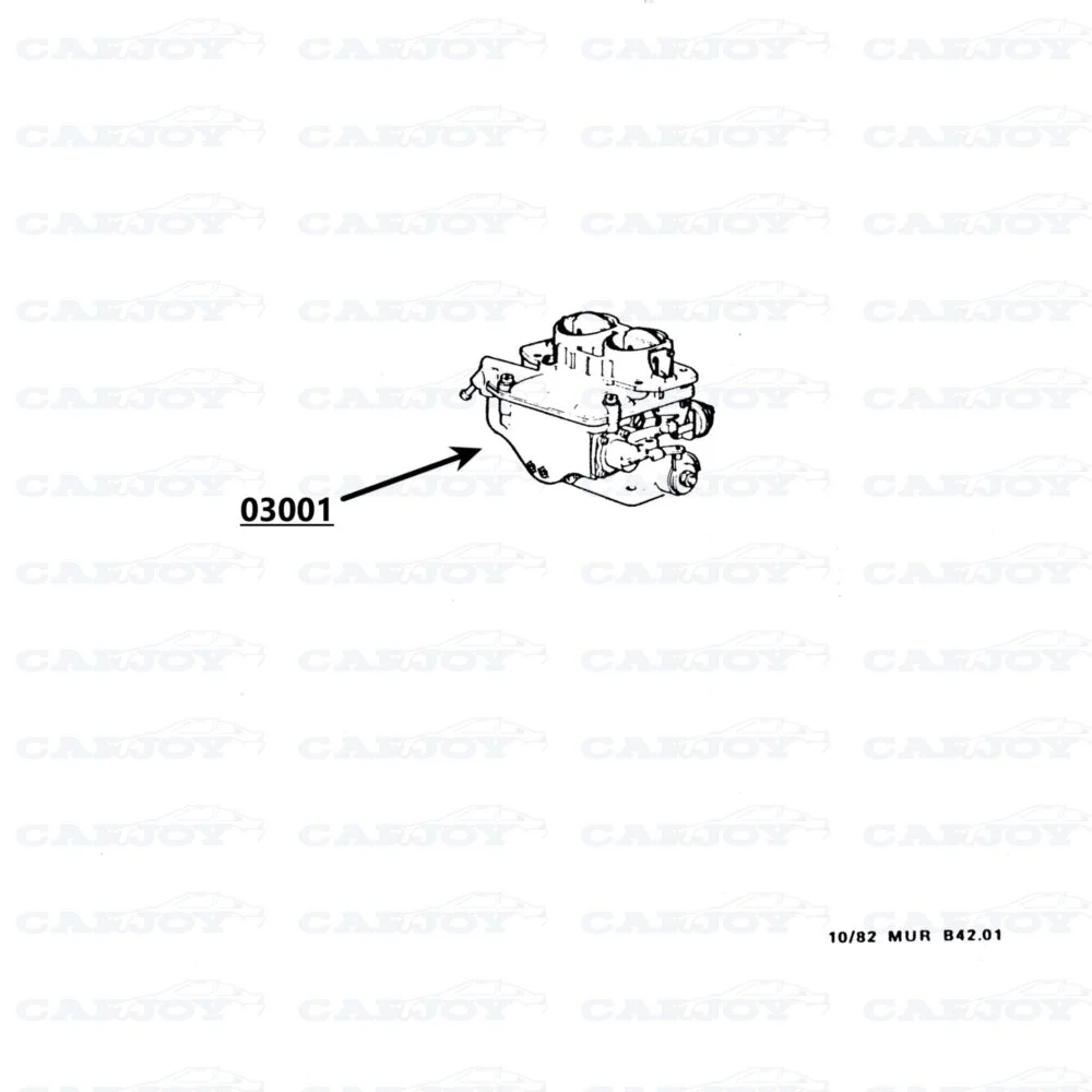 03001 - Murena 1.6 Carburetor