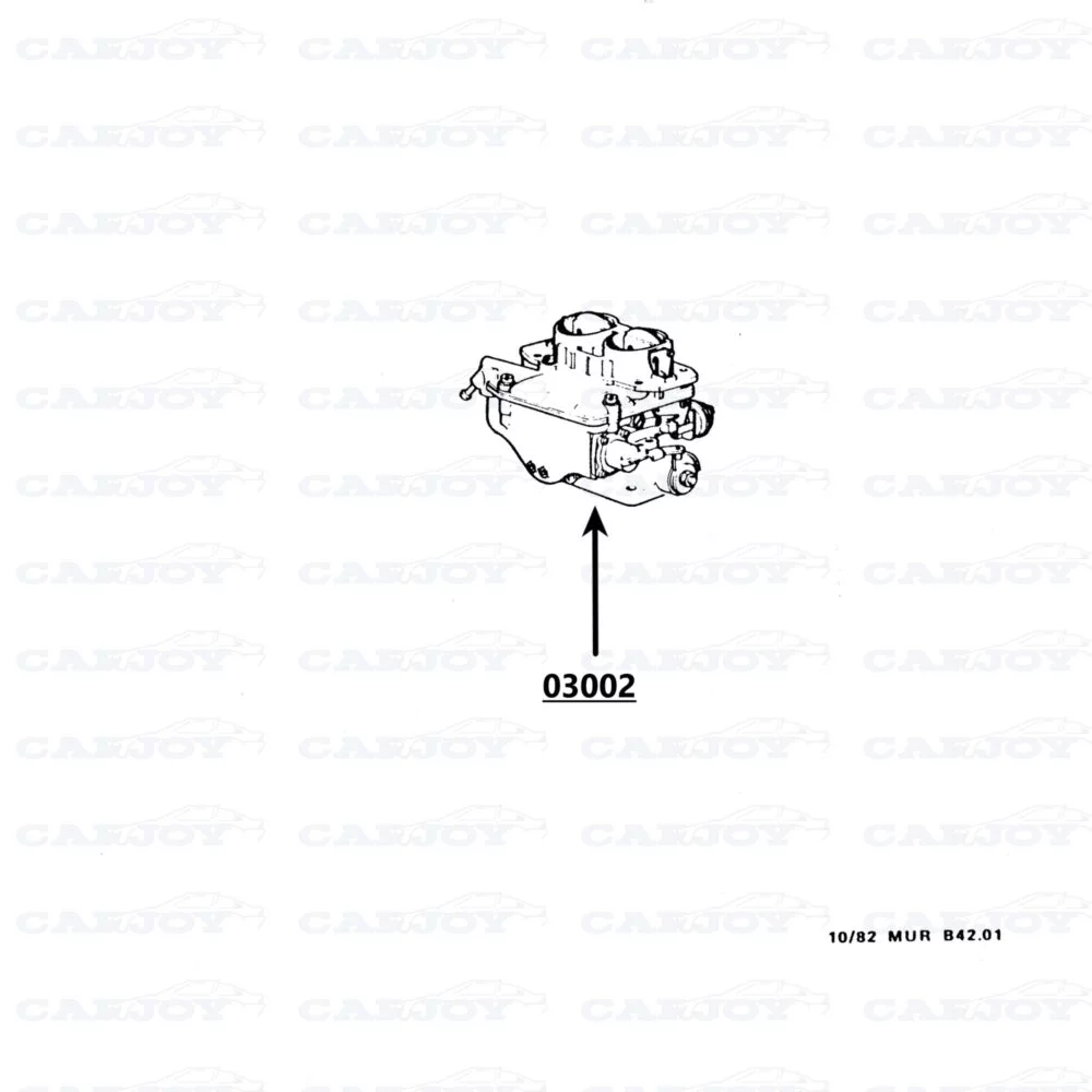 03002 - Murena 2.2 Carburetor