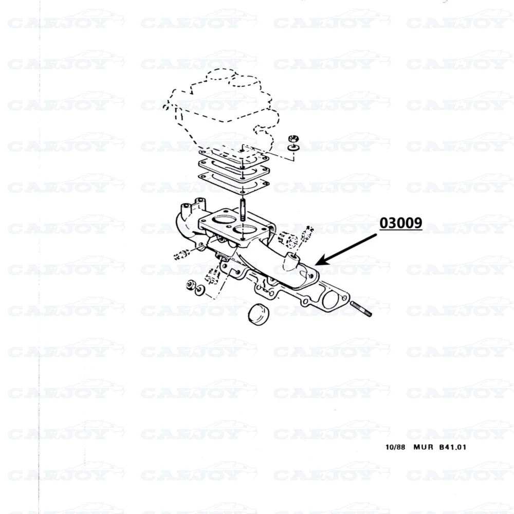 03009 - Murena 1.6 Intake Manifold