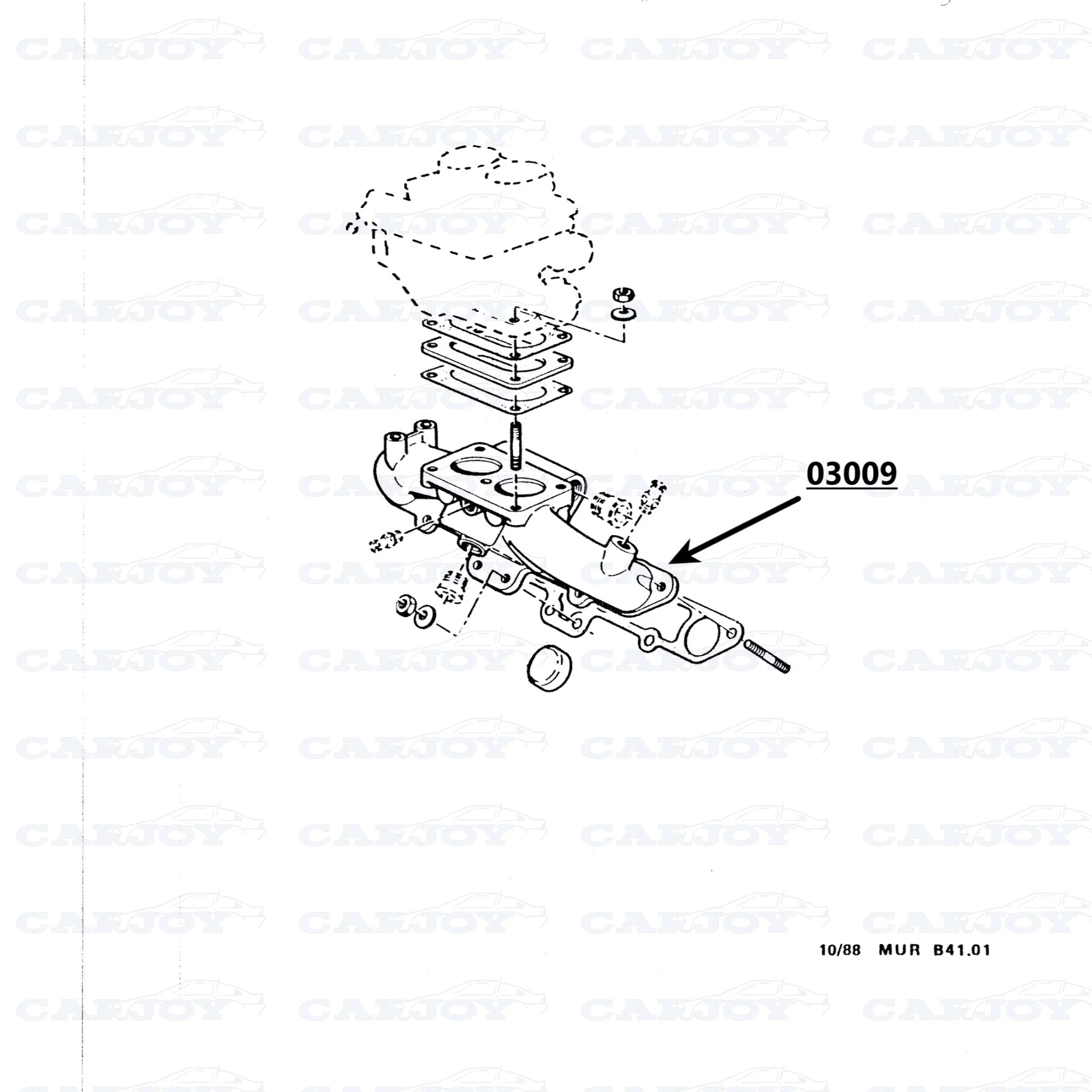 03009 - Murena 1.6 Intake Manifold