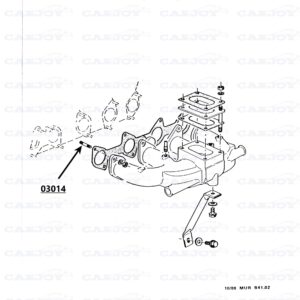 03014 - Murena 2.2 Intake Manifold Stud Bolt