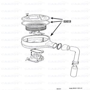 03019 - Murena 1.6 Air Filter Housing - Restored