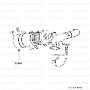 03029 - Murena 2.2 Air Filter Housing