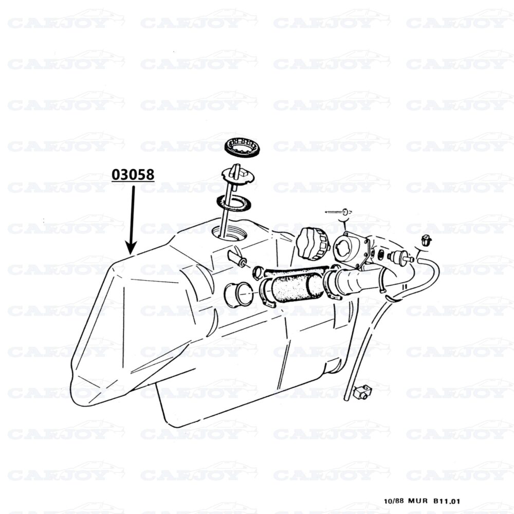 03058 - Murena  Fueltank - Image 2