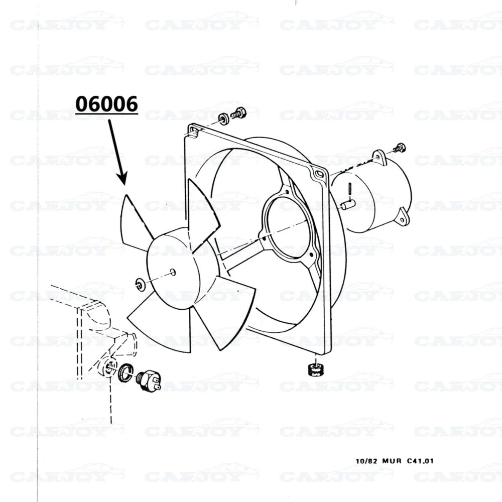 06006 06006 - Murena Fan Impeller