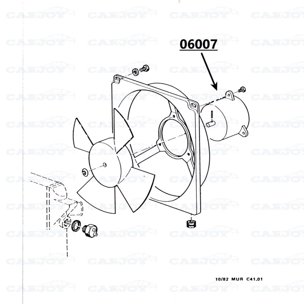 06007 06007 - Murena Fan Motor
