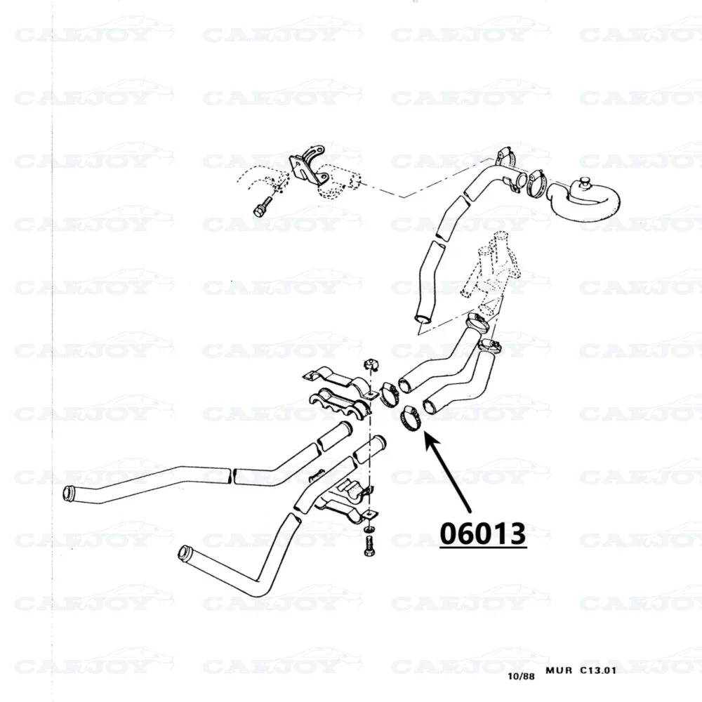 06013 06013 - Murena Hose Clamp