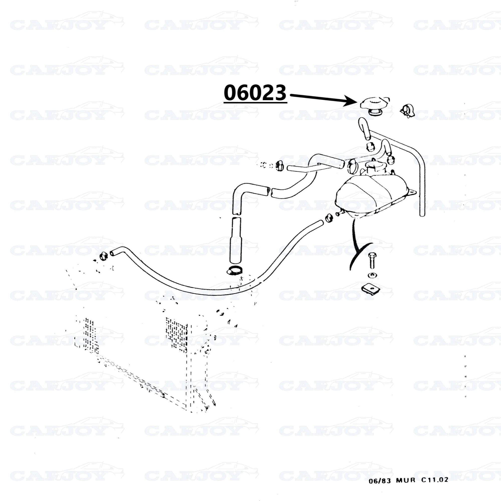 06023 - Murena Kühlbehälterdeckel - Bild 2
