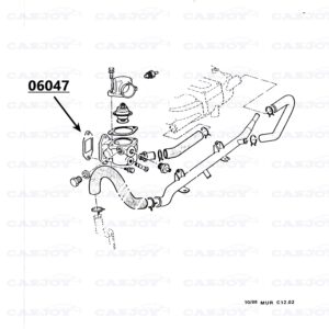 06047 - Murena 2.2 Thermostat Housing Gasket