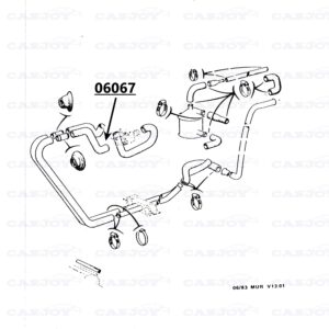 06067 - Murena 1.6 Heating Pipe