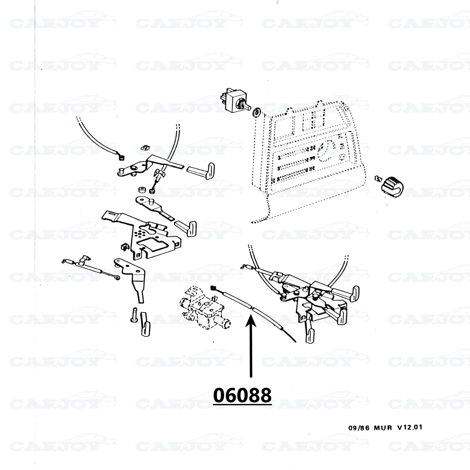 06089A - Murena Heating Cable (Medium Length) ? High-Quality Reproduction