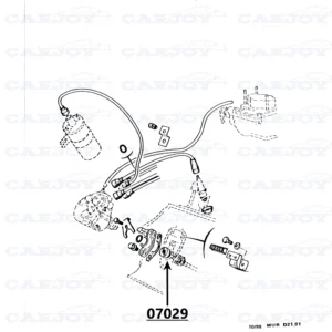 07029 - Murena 1.6 / Bagheera Distributor Shaft