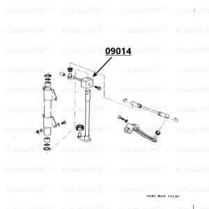 09014 - Murena 1.6 Shift Linkage Lever