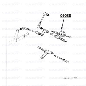 09038 - Murena 1.6 Bracket For Shift Linkage Lever