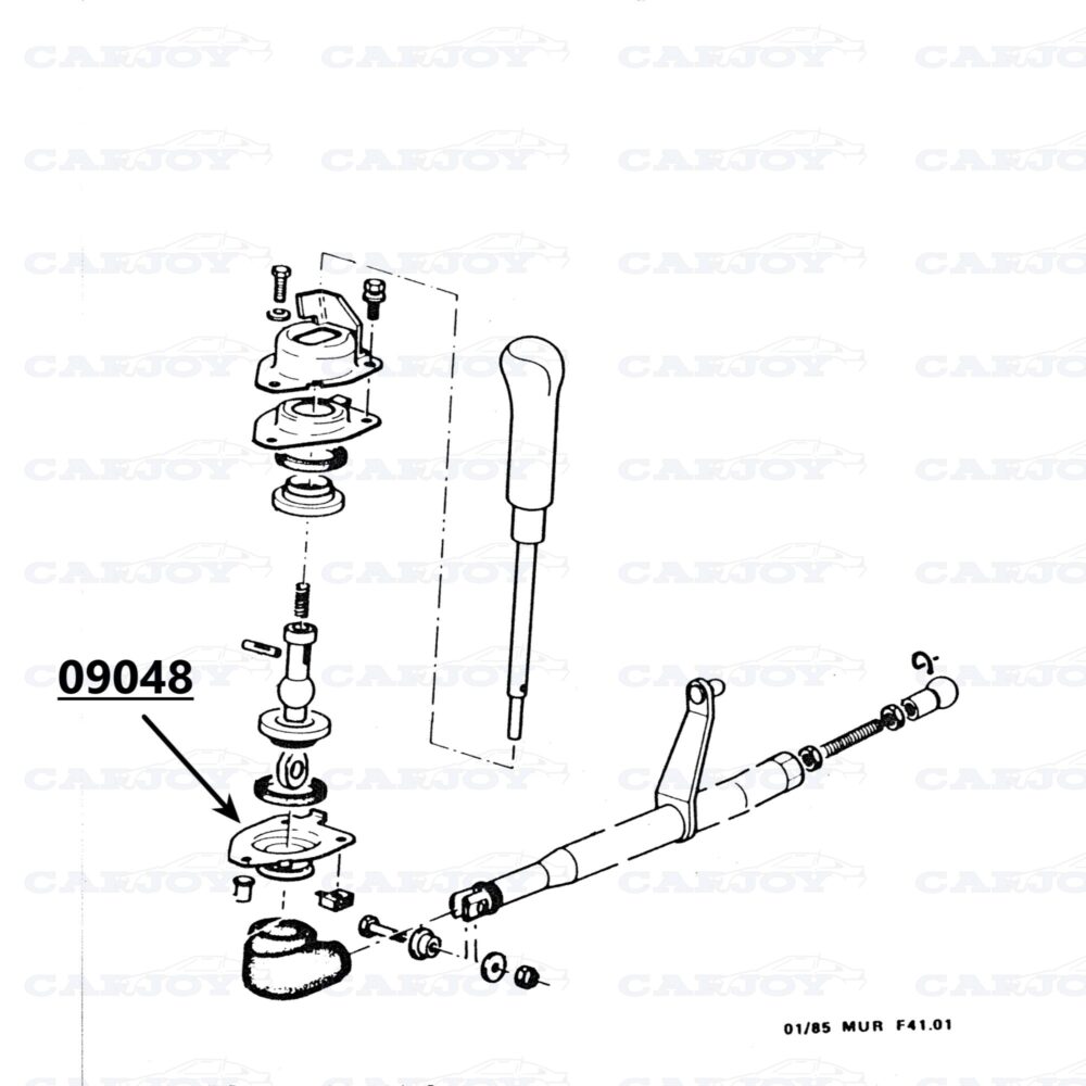 09048 - Murena Mount For Shifting Mechanism