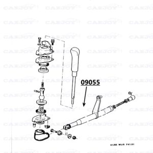09055 - Murena 2.2 Shift Rod
