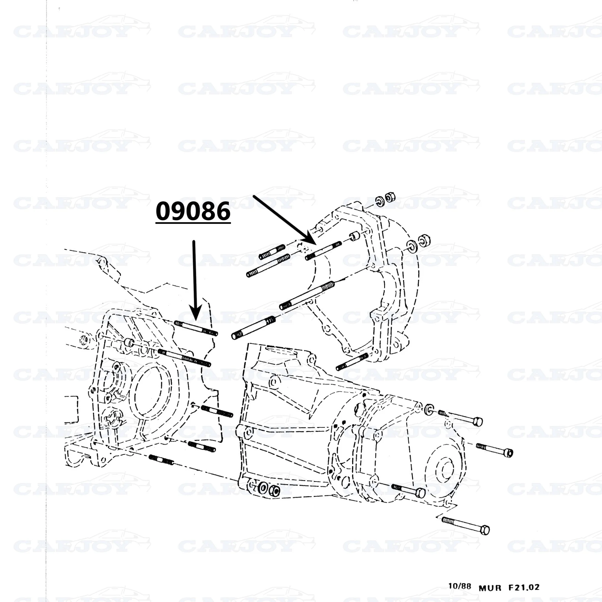 09086 - Převodový šroub Murena