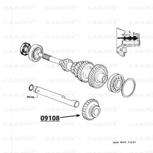 09108 - Murena Gearbox Gear