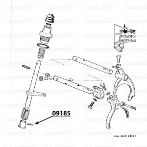 09185 - Murena Shifting Rod Pin