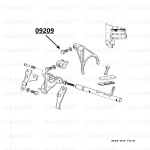 09209 - Murena Shift Fork Bolt