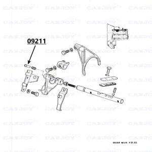 09211 - Murena Shift Pin