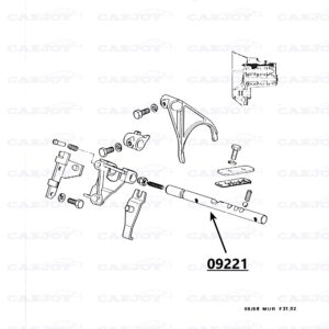 09221 - Murena Gearbox Shaft