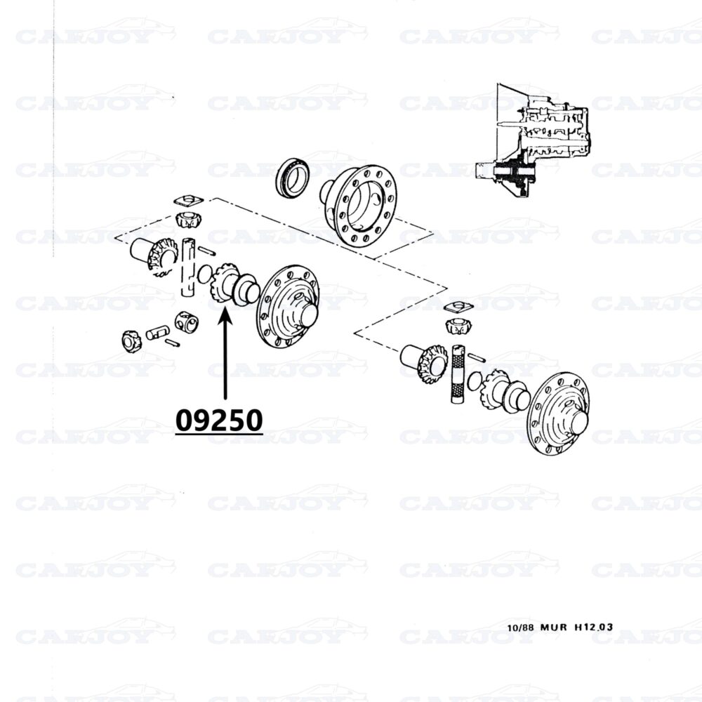 09250 - Murena Planet Gear